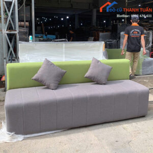 Sofa Băng Cũ 2M Bọc Vải Hai Màu
