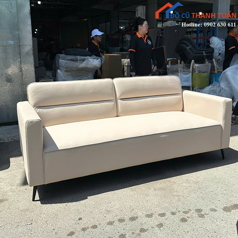 sofa-bang-cu-mau-kem-thiet-ke-toi-gian-hien-dai-2 Sofa Băng Cũ Màu Kem Thiết Kế Tối Giản Hiện Đại