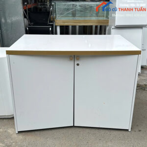 Tủ Hồ Sơ Cũ 1M1 2 Cánh Màu Trắng