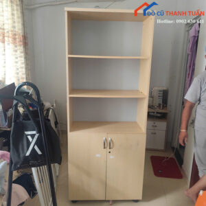 Tủ Hồ Sơ Cũ 2 Cánh Kết Hợp Kệ Trưng Bày Tiện Lợi