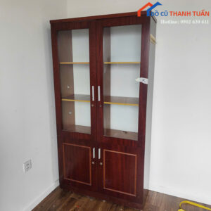 Tủ Hồ Sơ Kính Cũ Hai Cánh Giá Rẻ