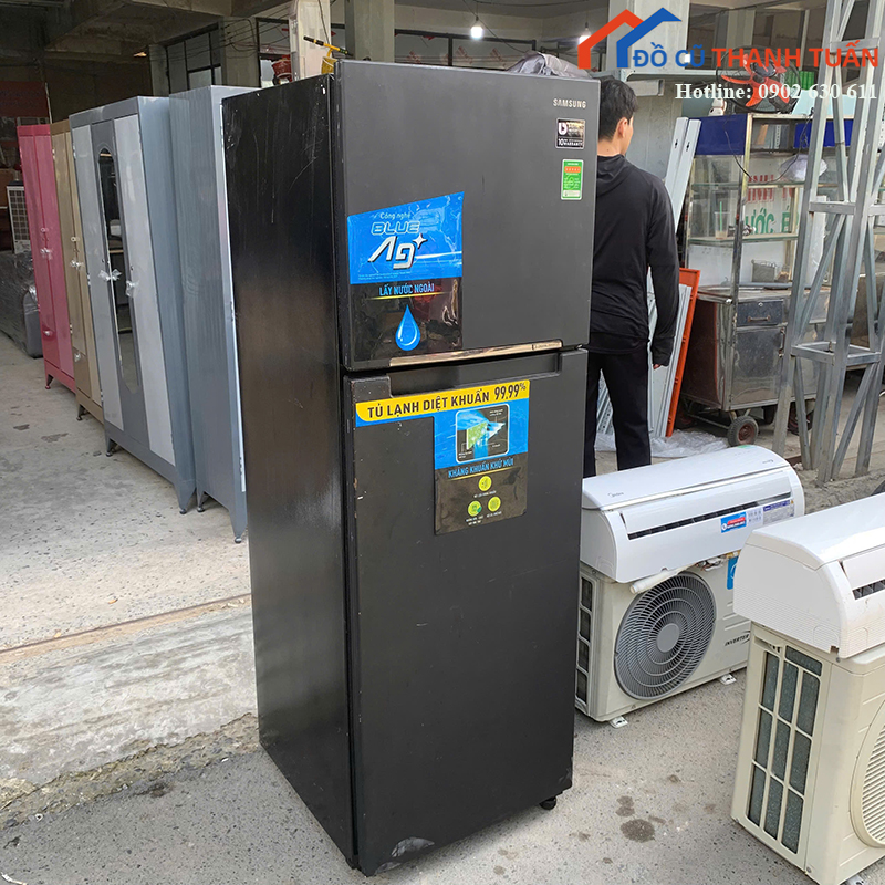 tu-lanh-samsung-cu-2-canh-mau-den-3 Tủ Lạnh Samsung Cũ 2 Cánh Màu Đen
