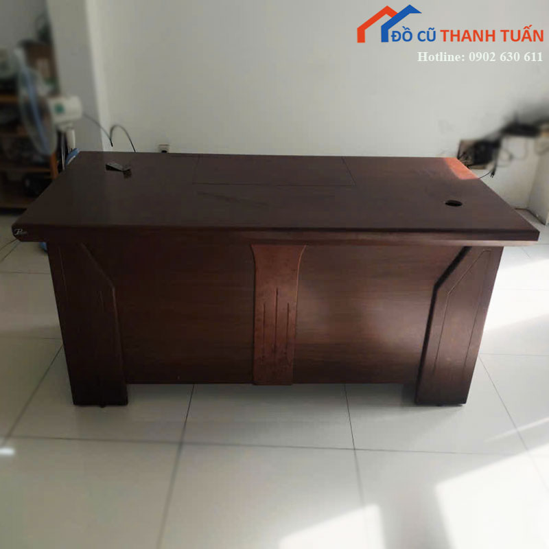 ban-giam-doc-cu-1m6-mau-nau-sang-trong-1 Bàn Giám Đốc Cũ 1m6 Màu Nâu Sang Trọng