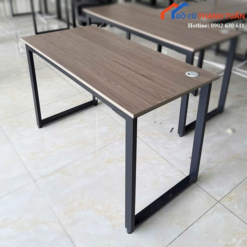 ban-lam-viec-go-cong-nghiep-1m2-cu-dang-chu-nhat-2 Bàn Làm Việc Gỗ Công Nghiệp 1m2 Cũ Dáng Chữ Nhật