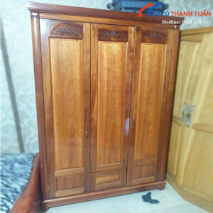 Tủ Quần Áo Cũ Có Thanh Treo 1m5