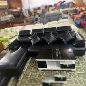 Bộ Sofa Phòng Khách Cũ Có Bàn Trà Đồng Bộ