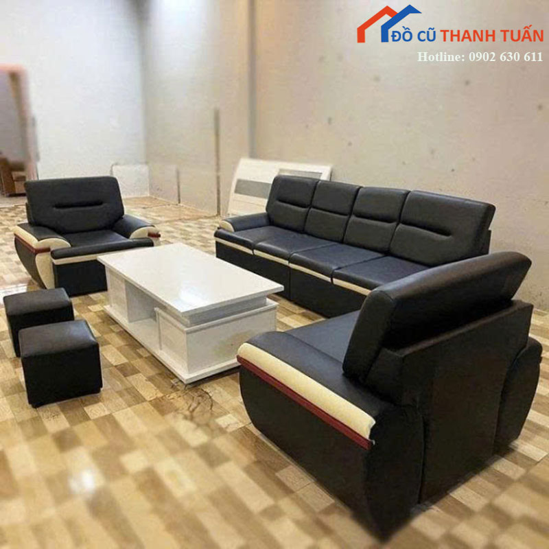 bo-sofa-phong-khach-cu-thiet-ke-dem-day-em-ai-1 Bộ Sofa Phòng Khách Cũ Thiết Kế Đệm Dày Êm Ái