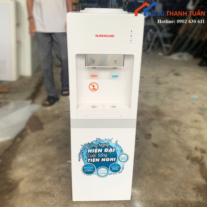 Cây Nước Nóng Lạnh Sunhouse Cũ Dáng Đứng Gọn Gàng