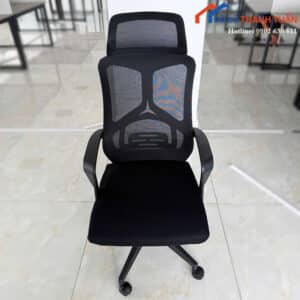 Ghế Công Thái Học Lưới Đen Cũ Thiết Kế Thoáng Khí