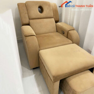 Ghế Massage Cũ Kèm Đôn Gác Chân Ngồi Thoải Mái