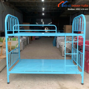 Giường Tầng Sắt 1m2 Cũ Khung Chắc Chắn