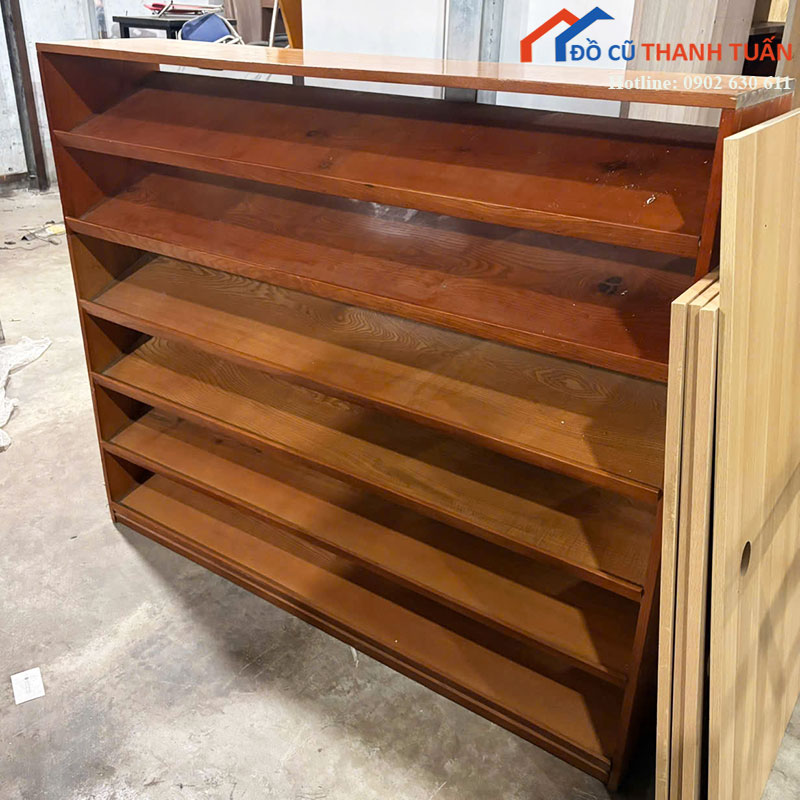 ke-de-giay-dep-cu-1m45-dang-nghieng-2 Kệ Để Giày Dép Cũ 1m45 Dáng Nghiêng