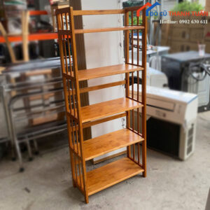 ke-sach-dung-cu-5-tang-khung-go-tu-nhien-chac-chan-2-300x300 Kệ Sách Đứng Cũ 5 Tầng Khung Gỗ Tự Nhiên Chắc Chắn