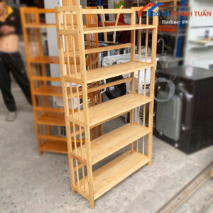 ke-sach-dung-cu-5-tang-khung-go-tu-nhien-chac-chan-6-300x300 Kệ Sách Đứng Cũ 5 Tầng Khung Gỗ Tự Nhiên Chắc Chắn