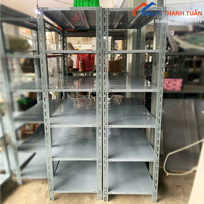 ke-sat-v-lo-cu-nhieu-kich-thuoc-1 Kệ Sắt V Lỗ Cũ (Nhiều Kích Thước)