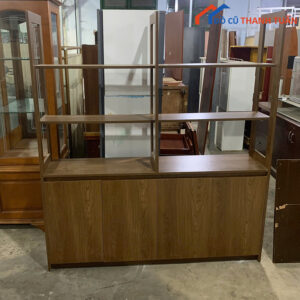 Kệ Trang Trí Kết Hợp Tủ Lưu Trữ Cũ 1M6 Giá Rẻ