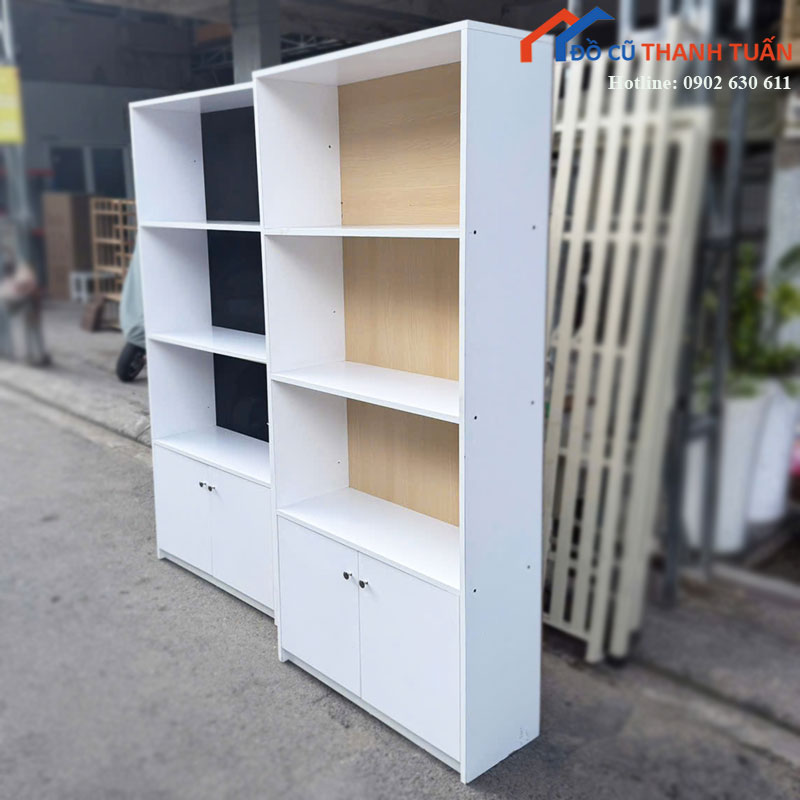 ke-trung-bay-cu-ngang-80cm-co-tu-dung-phia-duoi-4 Kệ Trưng Bày Cũ Ngang 80cm Có Tủ Đựng Phía Dưới