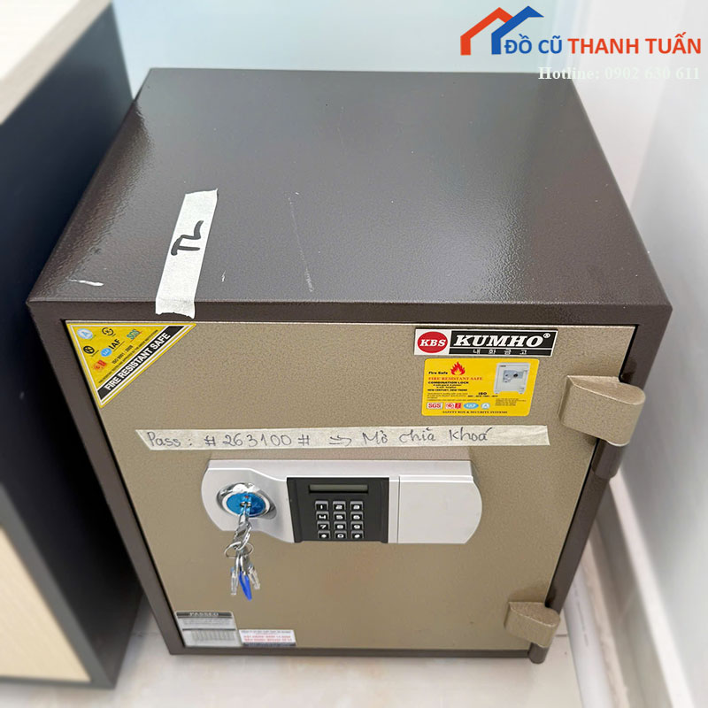 ket-sat-bao-mat-cu-ket-hop-khoa-so-va-chia-khoa-1 Két Sắt Bảo Mật Cũ Kết Hợp Khóa Số Và Chìa Khóa