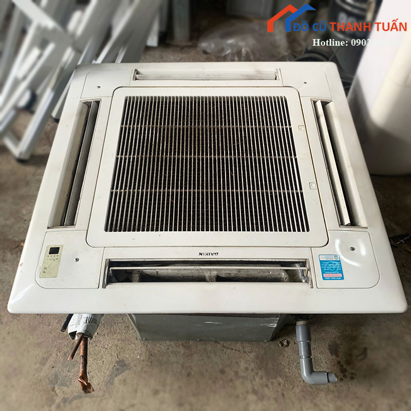 Máy Lạnh Âm Trần Daikin Cũ Mặt Vuông Thiết Kế Gọn