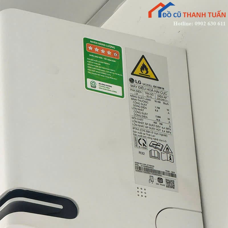 may-lanh-lg-2hp-cu-cong-suat-18-100-btu-3 Máy Lạnh LG 2HP Cũ Công Suất 18.100 BTU