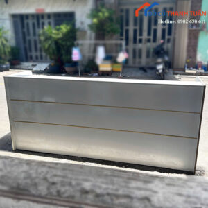 Quầy Lễ Tân Cũ 2m4 Dáng Dài Thiết Kế Hiện Đại