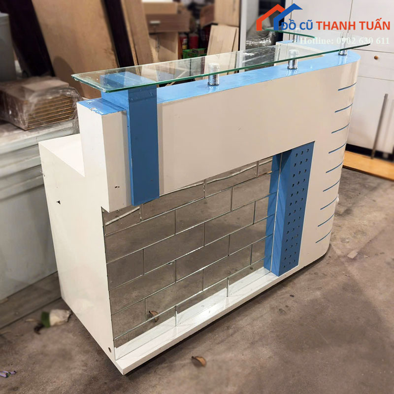 quay-tiep-tan-cu-1m5-thiet-ke-bo-cong-2 Quầy Tiếp Tân Cũ 1m5 Thiết Kế Bo Cong