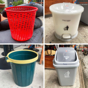 Thùng Rác Nhựa Cũ (Nhiều Mẫu)