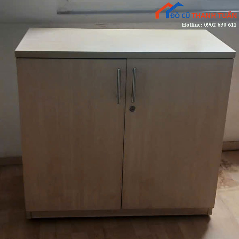 Tủ Hồ Sơ Cũ Ngang 80cm Có 2 Tầng Kệ