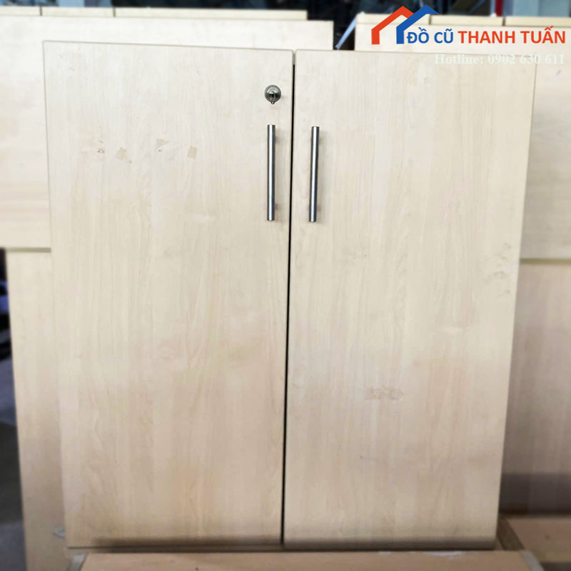 Tủ Hồ Sơ Treo Tường 80cm 2 Cánh Cũ Gọn Gàng
