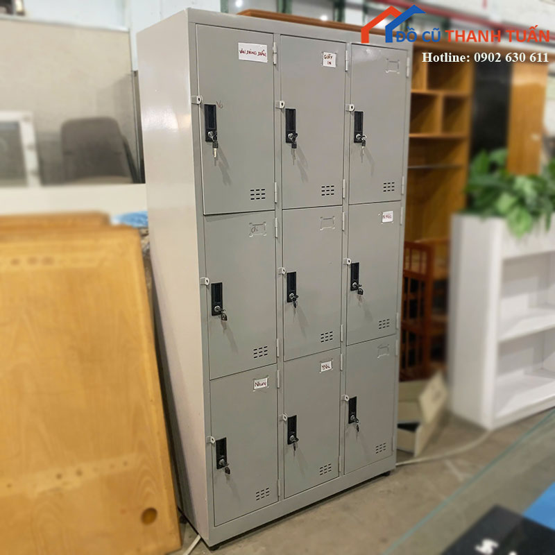 tu-locker-cu-9-o-canh-mo-co-khoa-1 Tủ Locker Cũ 9 Ô Cánh Mở Có Khóa