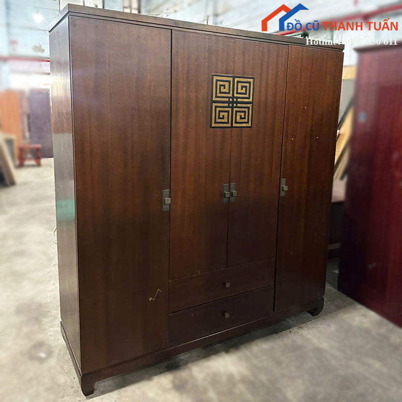 tu-quan-ao-cu-1m8-4-canh-dang-lon-3-1 Thanh Lý Đồ Nội Thất Cũ - Chuyên Mua Bán Bàn Ghế Cũ Giá Tốt Nhất