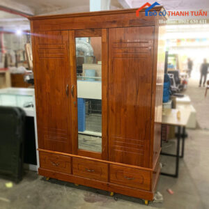 tu-quan-ao-go-cu-3-canh-co-guong-soi-2-1-300x300 Thanh Lý Đồ Nội Thất Cũ - Chuyên Mua Bán Bàn Ghế Cũ Giá Tốt Nhất