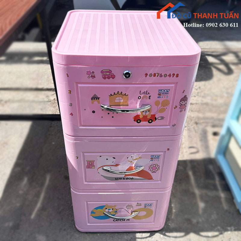 Tủ Quần Áo Nhựa Cũ Nhiều Màu