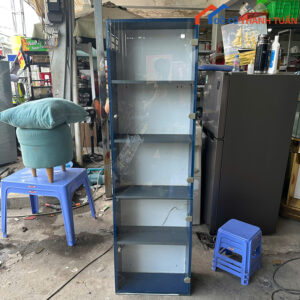 Tủ Trưng Bày Cũ Cửa Kính Cao 5 Tầng
