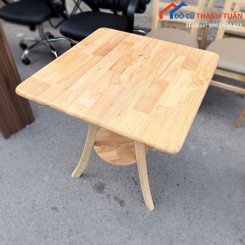ban-cafe-go-cu-mat-vuong-van-go-sang-1 Bàn Cafe Gỗ Cũ Mặt Vuông Vân Gỗ Sáng