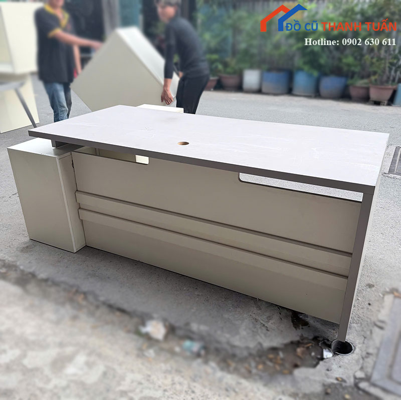 ban-giam-doc-cu-chu-l-kem-tu-phu-1 Bàn Giám Đốc Cũ Chữ L Kèm Tủ Phụ