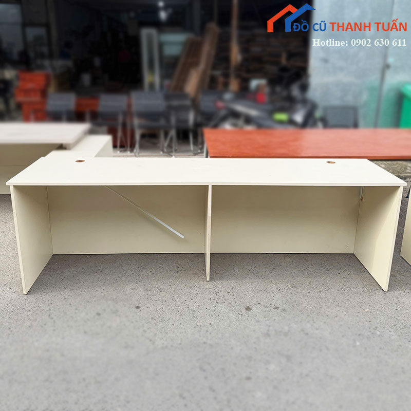 Bàn Quầy Văn Phòng Cũ Gỗ Công Nghiệp