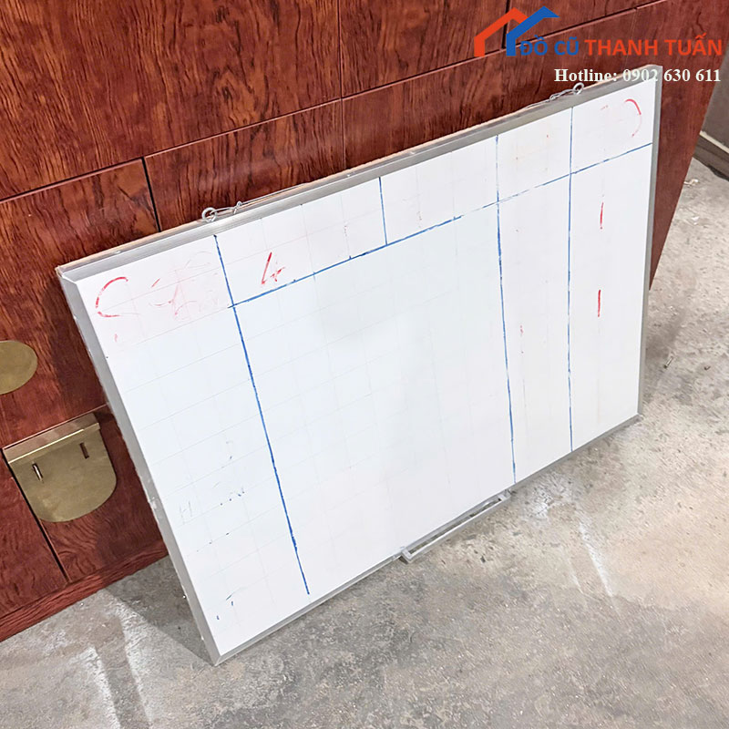 bang-trang-cu-80cm-khung-nhom-nho-gon-2 Bảng Trắng Cũ 80cm Khung Nhôm Nhỏ Gọn