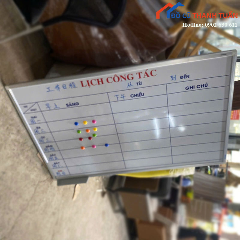 bang-viet-long-cu-co-chan-dung-khung-nhom-2 Bảng Viết Lông Cũ Có Chân Đứng Khung Nhôm