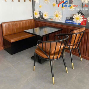 Bộ Bàn Ghế Cafe 3 Món Mới 99% Thiết Kế Gọn Đẹp