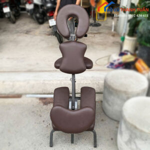 Ghế Massage Trị Liệu Cũ Bọc Da Có Đệm Tựa Mặt