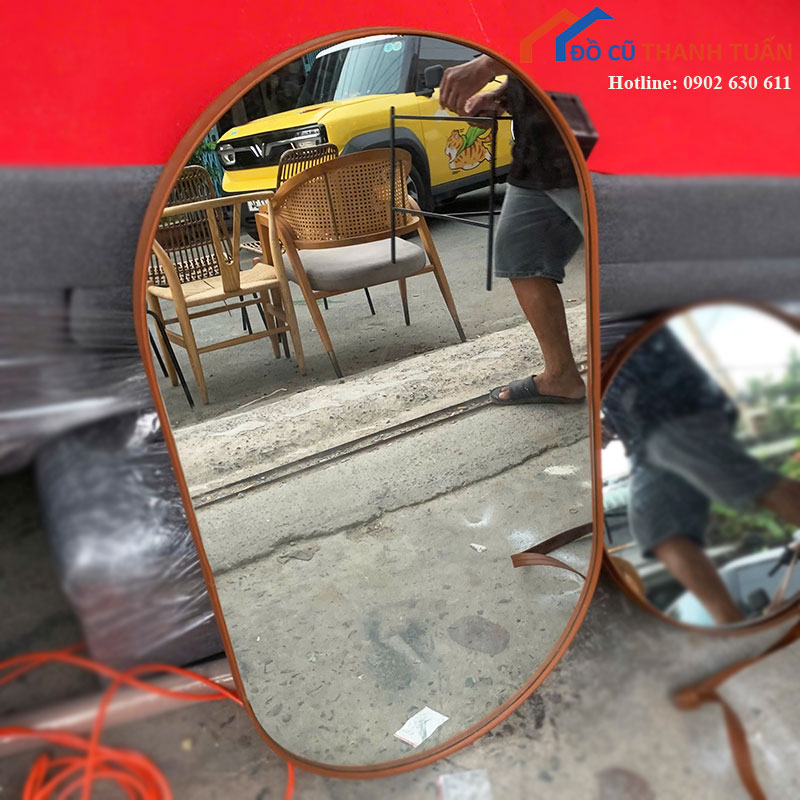 Gương Soi Toàn Thân Khung Gỗ Cũ (Nhiều Mẫu)