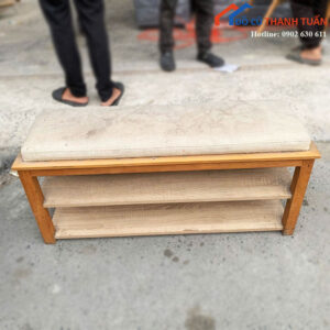 Kệ Giày Cũ Có Ghế Ngồi 2 Tầng