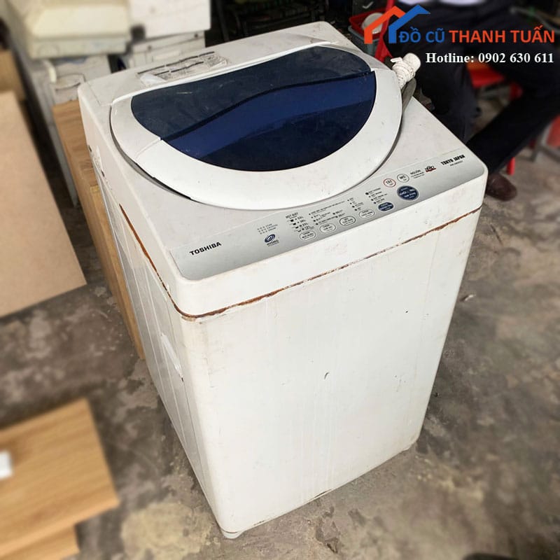 may-giat-cu-toshiba-long-dung-de-su-dung-2 Máy Giặt Cũ Toshiba Lồng Đứng Dễ Sử Dụng