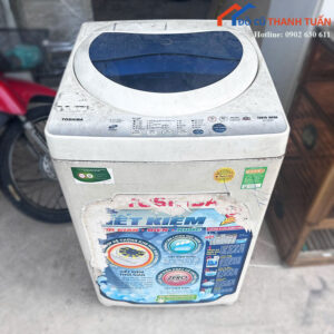 Máy Giặt Toshiba Cũ Lồng Đứng Máy Chạy Ổn Định