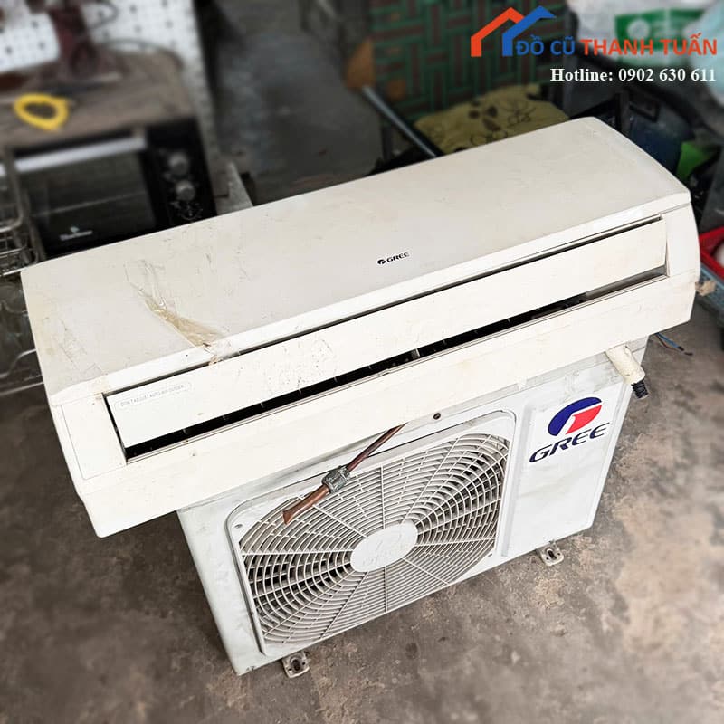 may-lanh-gree-cu-1-5-ngua-khong-inverter-3 Máy Lạnh Gree Cũ 1.5 Ngựa Không Inverter