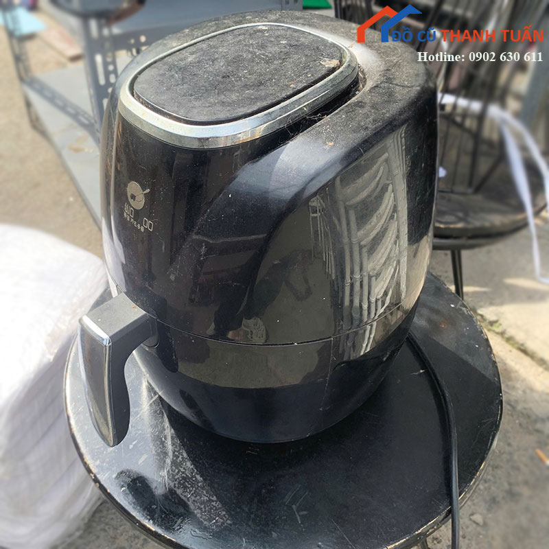 Nồi Chiên Không Dầu Cũ Dạng Kéo Tay Cầm Chắc Chắn