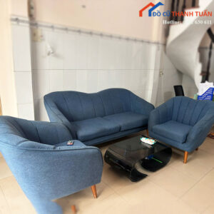 sofa-bo-cu-vai-ni-mau-xanh-dang-hien-dai-300x300 Thanh Lý Đồ Nội Thất Cũ - Chuyên Mua Bán Bàn Ghế Cũ Giá Tốt Nhất