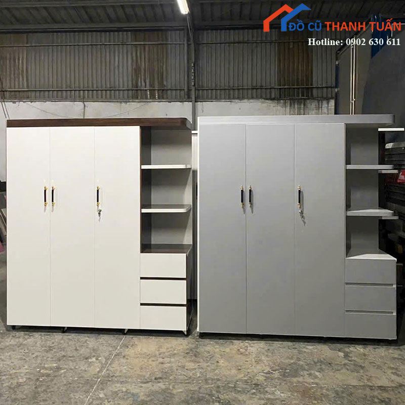 tu-ao-nhua-kem-3-canh-ke-trang-tri-moi-99-co-hoc (14) Tủ Áo Nhựa Kèm 3 Cánh Kệ Trang Trí Mới 99% Có Hộc