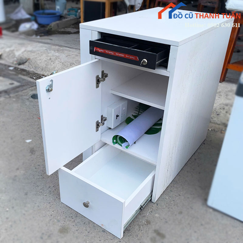 Tủ Cabin Cũ Có Ngăn Kéo Khóa Riêng